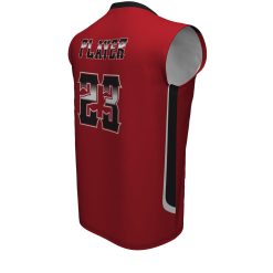 Custom Crew Neck Sleeveless Baseball Jersey