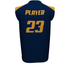 Custom Crew Neck Sleeveless Baseball Jersey